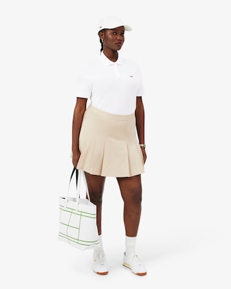 Women's Regular Fit Supple Petit Piqu&eacute; Polo