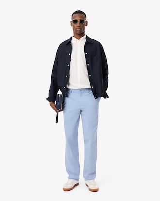 Pantalones Chino De Algod&oacute;n De Corte Regular