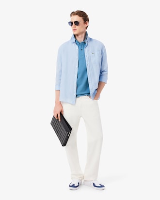 Men's Slim Fit L.12.12 Piqu&eacute; Polo