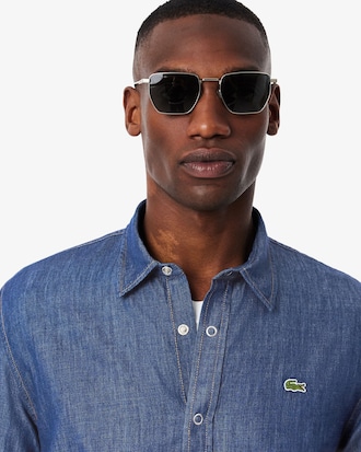 Men's Regular Fit Lightweight Denim Shirt