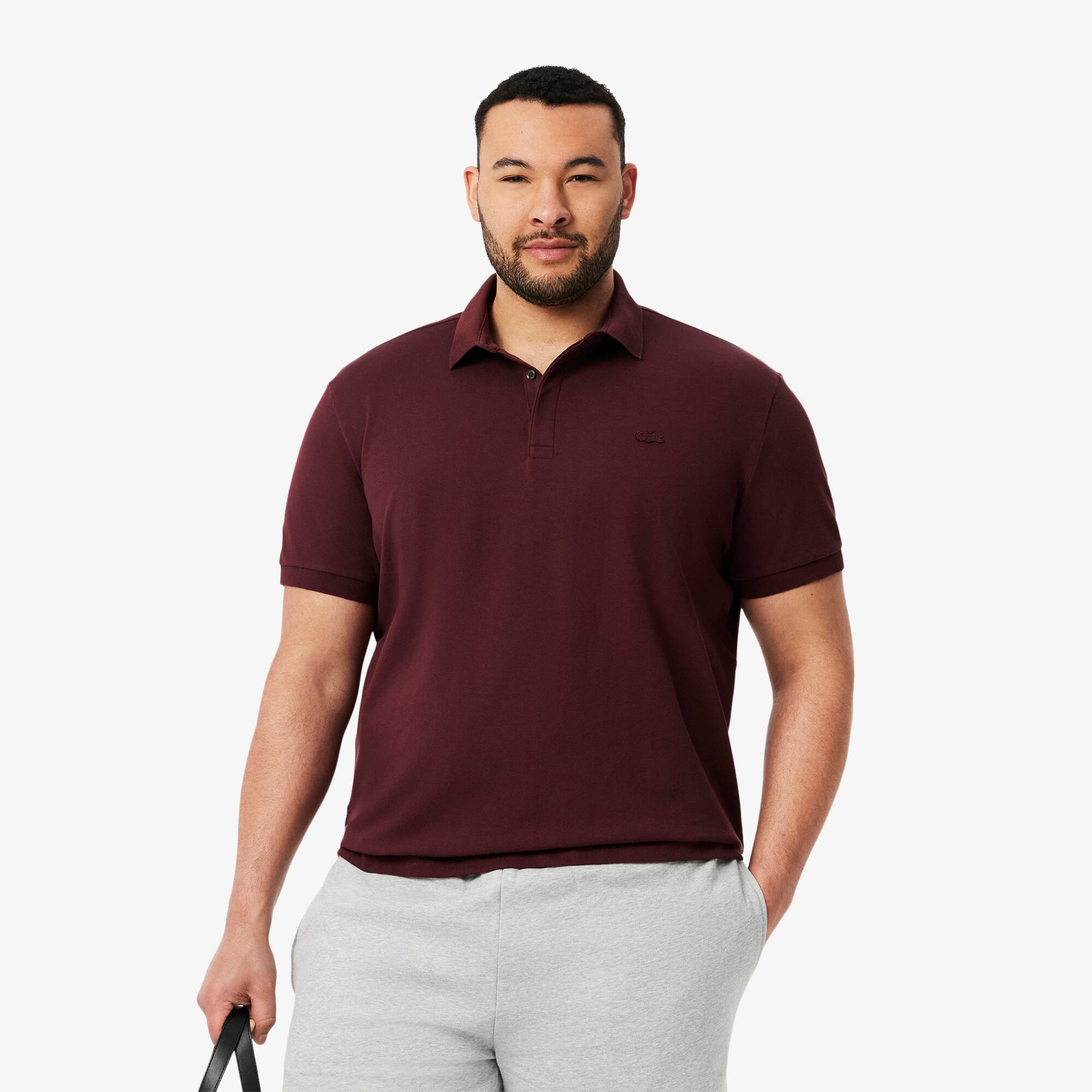 Men's Regular Fit Paris Stretch Piqué Polo - Polo Shirts - New In