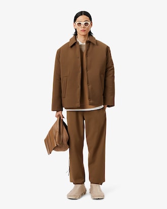 Runway Padded Wool Blend Jacket