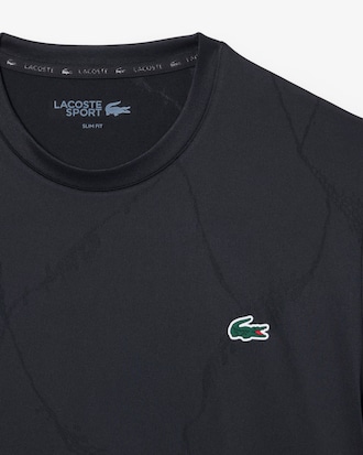 Ultra Dry Crocodile Jacquard Tennis T-shirt