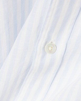 Men's Regular Fit Short Sleeve Linen Shirt