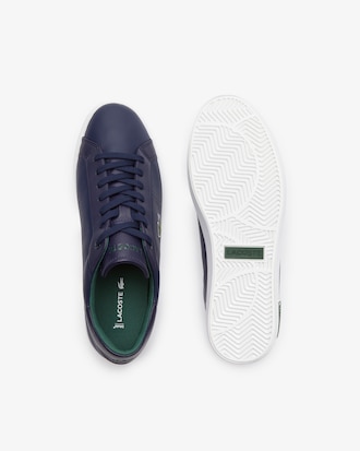 Men's Powercourt 2.0 Leather Heel-Pop Sneakers