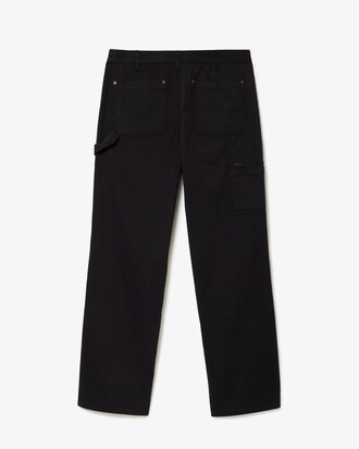 Pantalon cargo homme straight fit en twill de coton