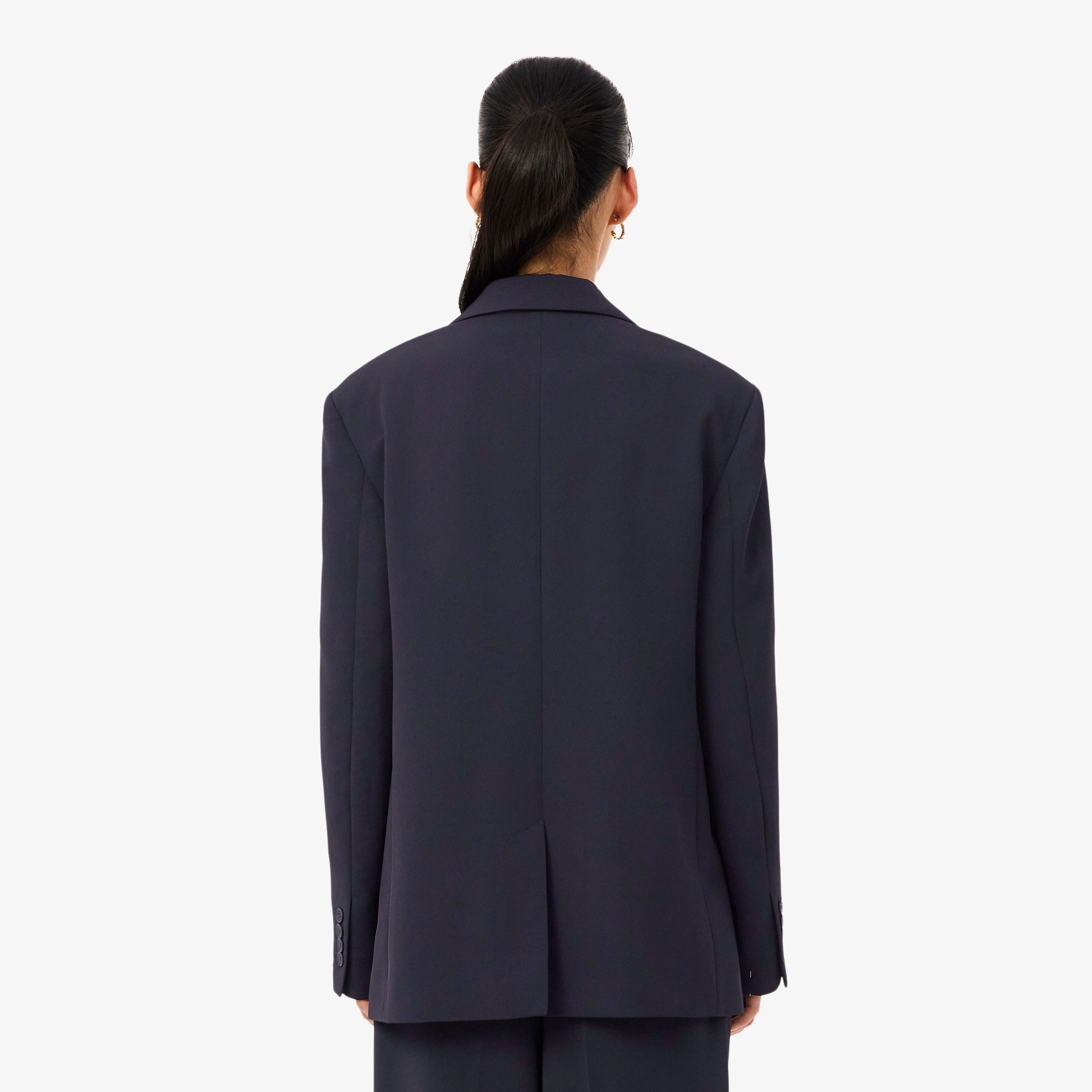 Fluid Piqué Blazer