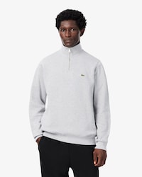 Men's Zip-Up High-Neck Sweatshirt