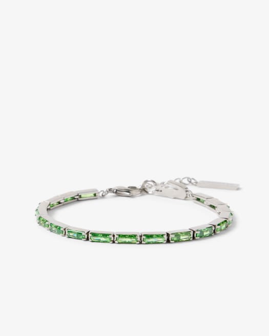 GREEN AND SILVER