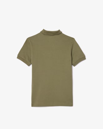 Polo enfant regular fit en petit piqué uni