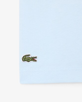 Crocodile Embroidery Cotton T-shirt