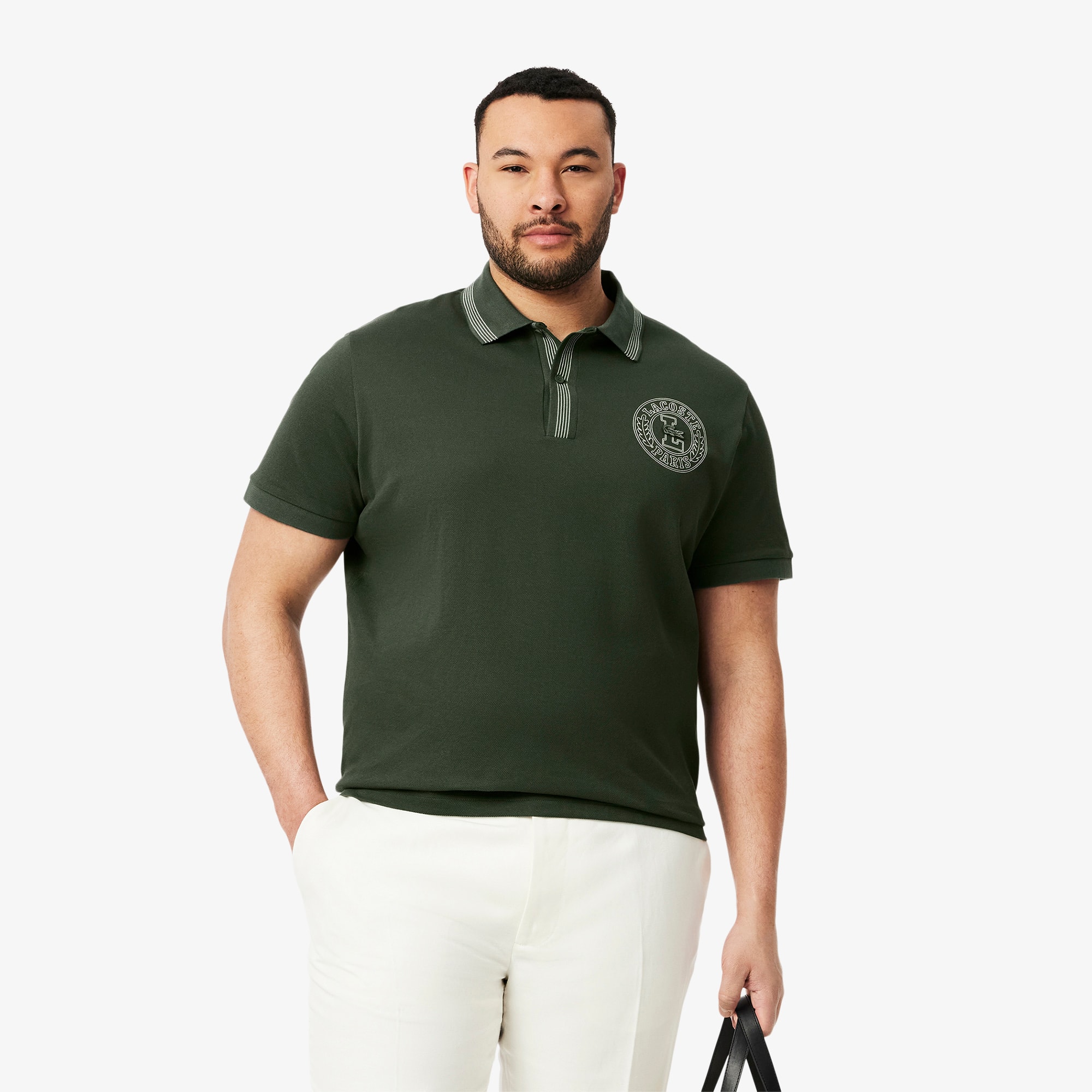 Tシャツ・カットソー LACOSTE SS25 Sea green piquet polo shirt (1212 LGF) Lacoste Sea Green Piquet Polo Shirt | italist