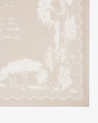 Runway Printed Silk Square