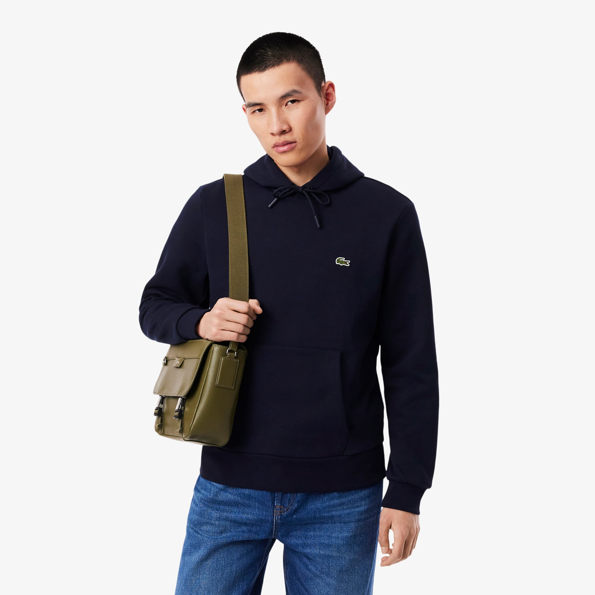 Shop Men's Hoodies by Lacoste | Organic Cotton | Kangaroo Pocket