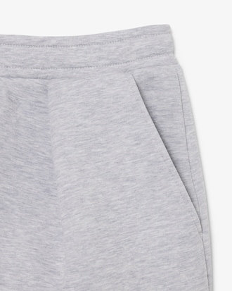 Pleated Cotton Shorts