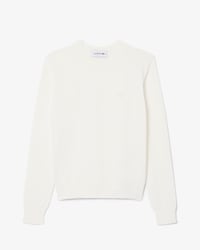3D Knit Crew Neck Sweater