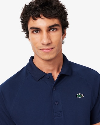 Polo de Golf Regular Fit con Protecci&oacute;n UV para Hombre