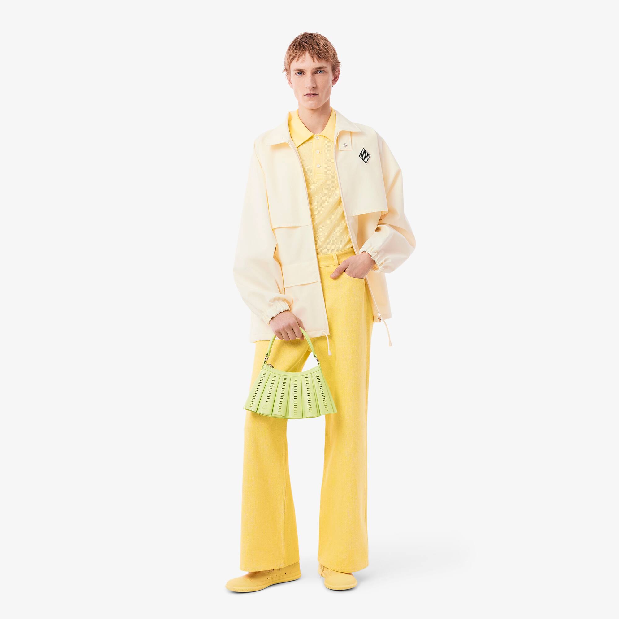 Small Runway Lenglen Perforated Leather Bag - Crossbody Bags - New