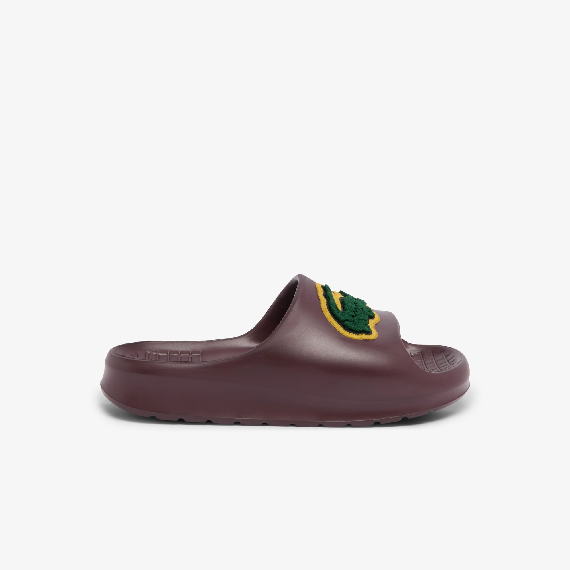 Lacoste Sandalias Serve Slide 2.0 para Mujer Rojo