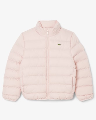 Kids' Hooded Diamond Puffer Jacket