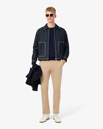 Slim Fit Cotton Chino Pants