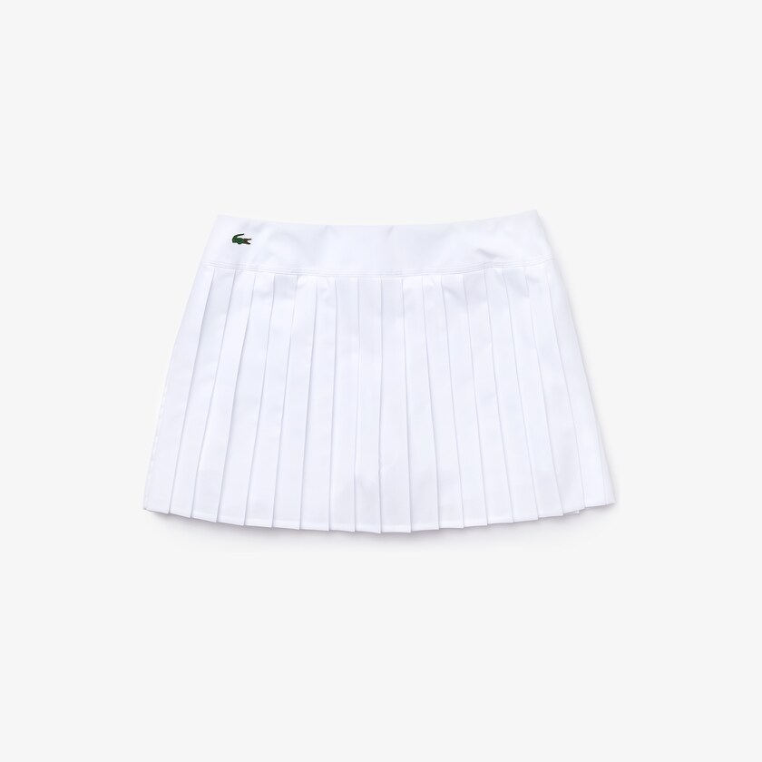 Women S Sport Ultra Dry Pleated Tennis Skirt Lacoste