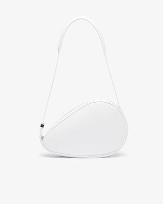 Runway Leather Hobo Racket Bag