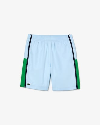 Men's Lightweight Colorblock Stripe Tennis Shorts