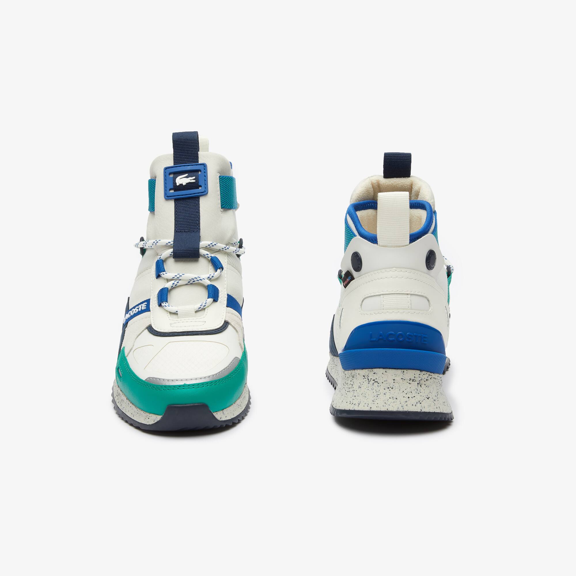 Men's Lacoste Run Breaker Leather and Synthetic Outdoor Shoes