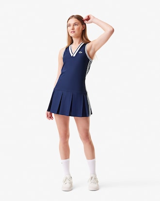 Women's Piqué Tennis Dress with Removable Liner