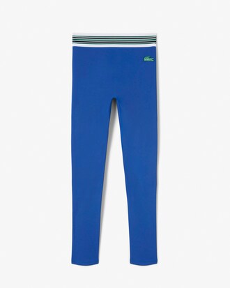 Women's Lacoste x Bandier All Motion Striped Leggings