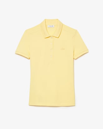 Women's L.12.D Slim Fit Stretch Mini Piqué Polo