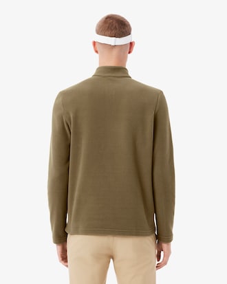Men's Polar Fleece Quarter-Zip Golf Top