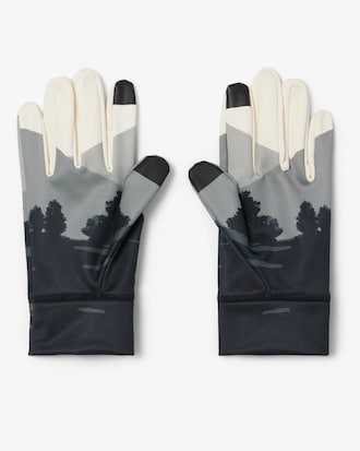 Men's Landscape Print Sport Gloves