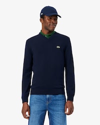 Su&eacute;ter de Algod&oacute;n con Cuello en V para Hombre