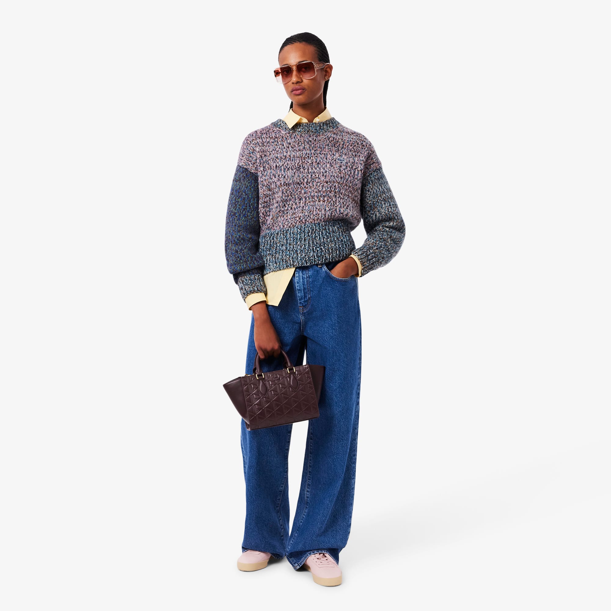 Small Maheki Monogram Tote - Bags - New In 2026 | Lacoste