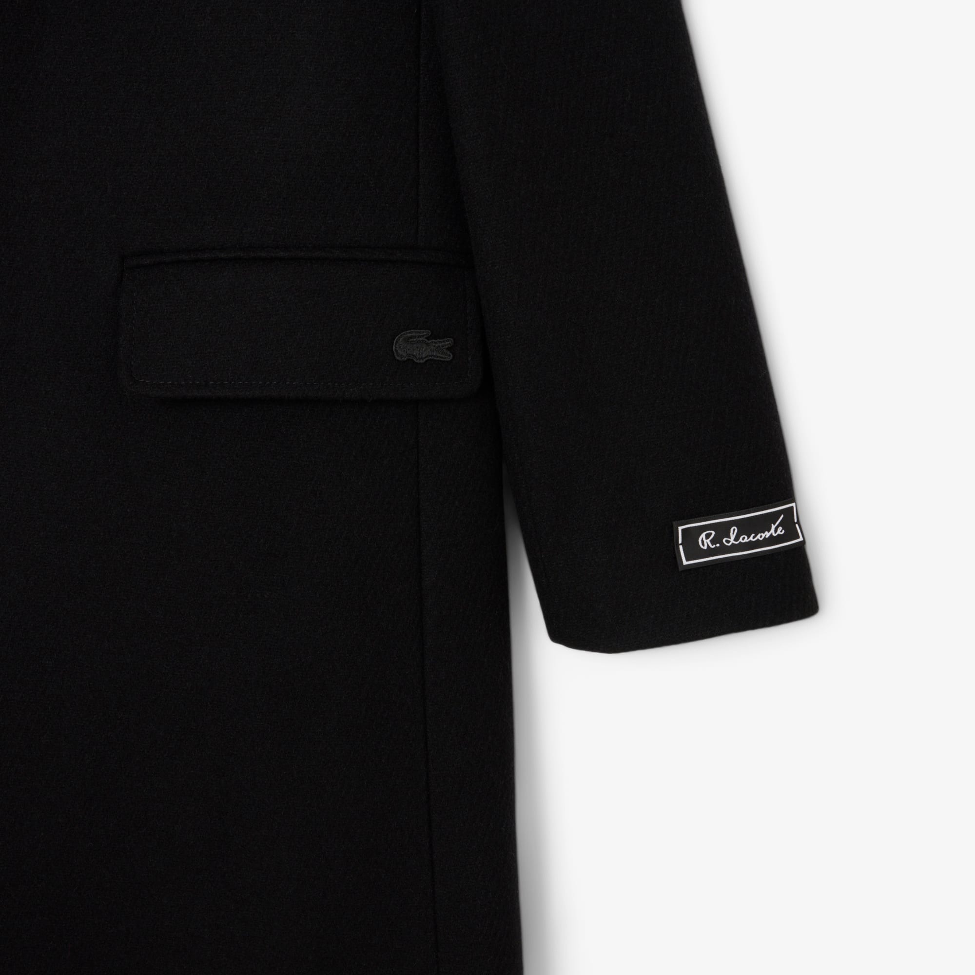 Men's Wool Chesterfield Coat - Jackets & Coats - New In 2026 | Lacoste