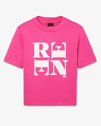 Runway Satin Graphic T-shirt
