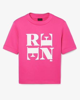 Runway Satin Graphic T-shirt