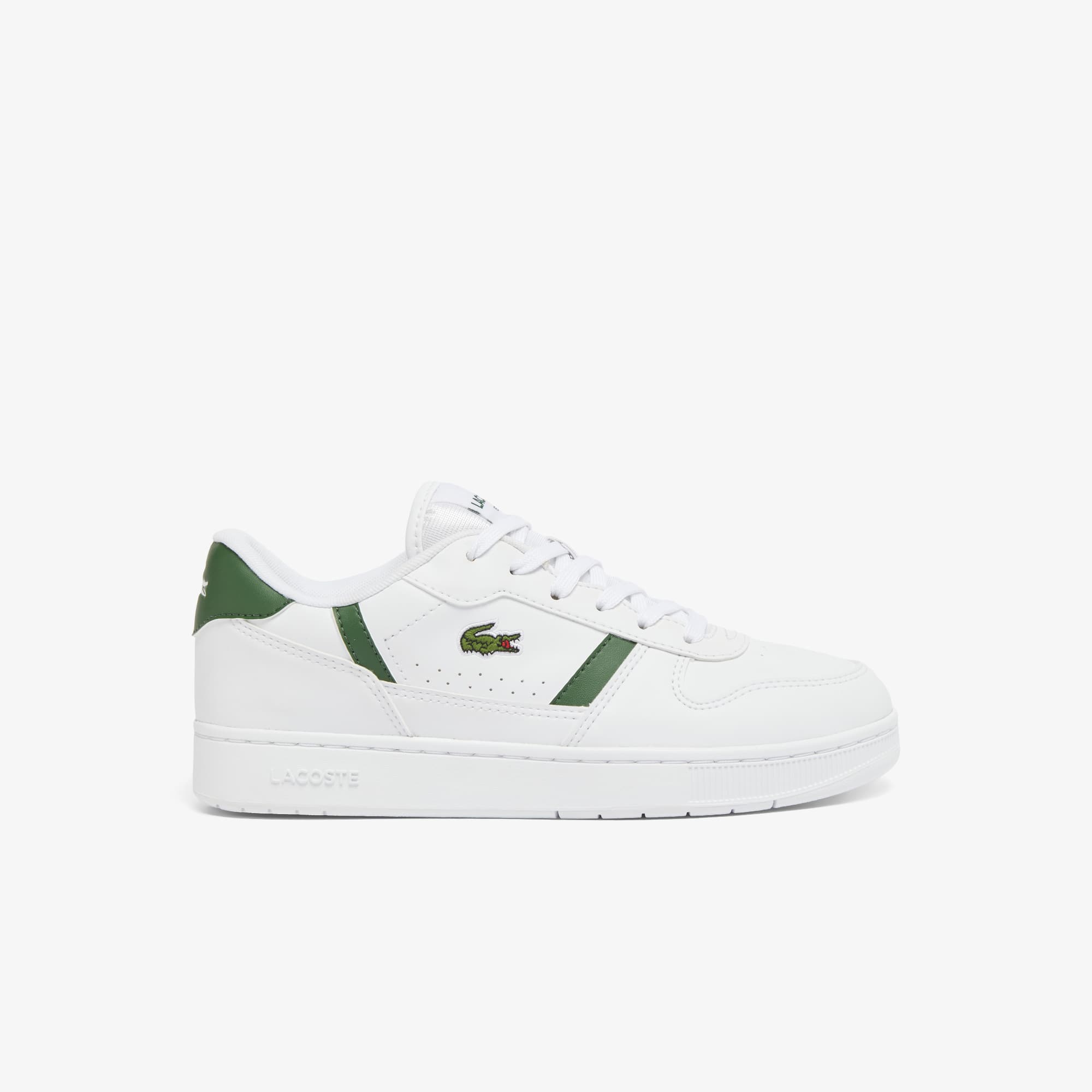 Lacoste Sneakers T-Clip Para Jovenes Blanco