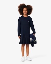 Girls' Long Sleeve Fleece Dress