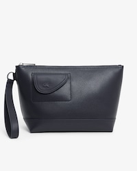 Club Lacoste Grain Leather Clutch