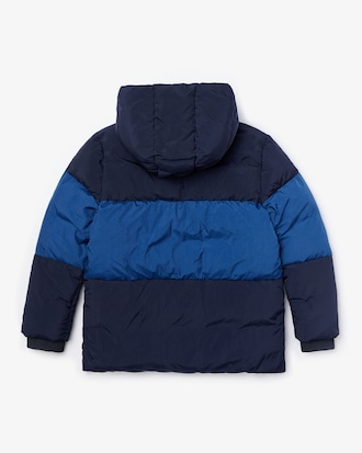 Chamarra acolchonada de dos tonos para ni&ntilde;o