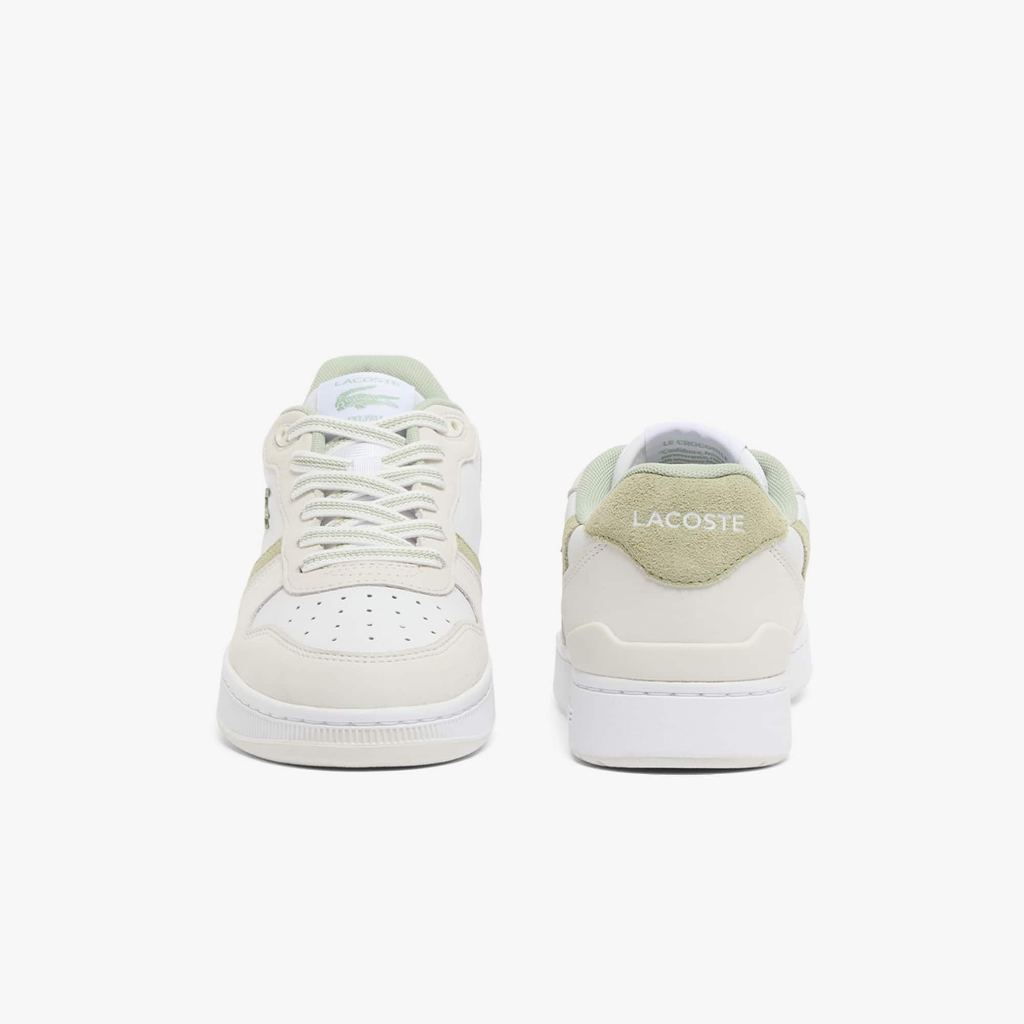 Women's T-Clip Set Leather Sneakers