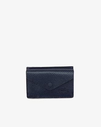 Chantaco Piqu&eacute; Leather Card Holder
