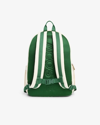Unisex Textured Patch Backpack