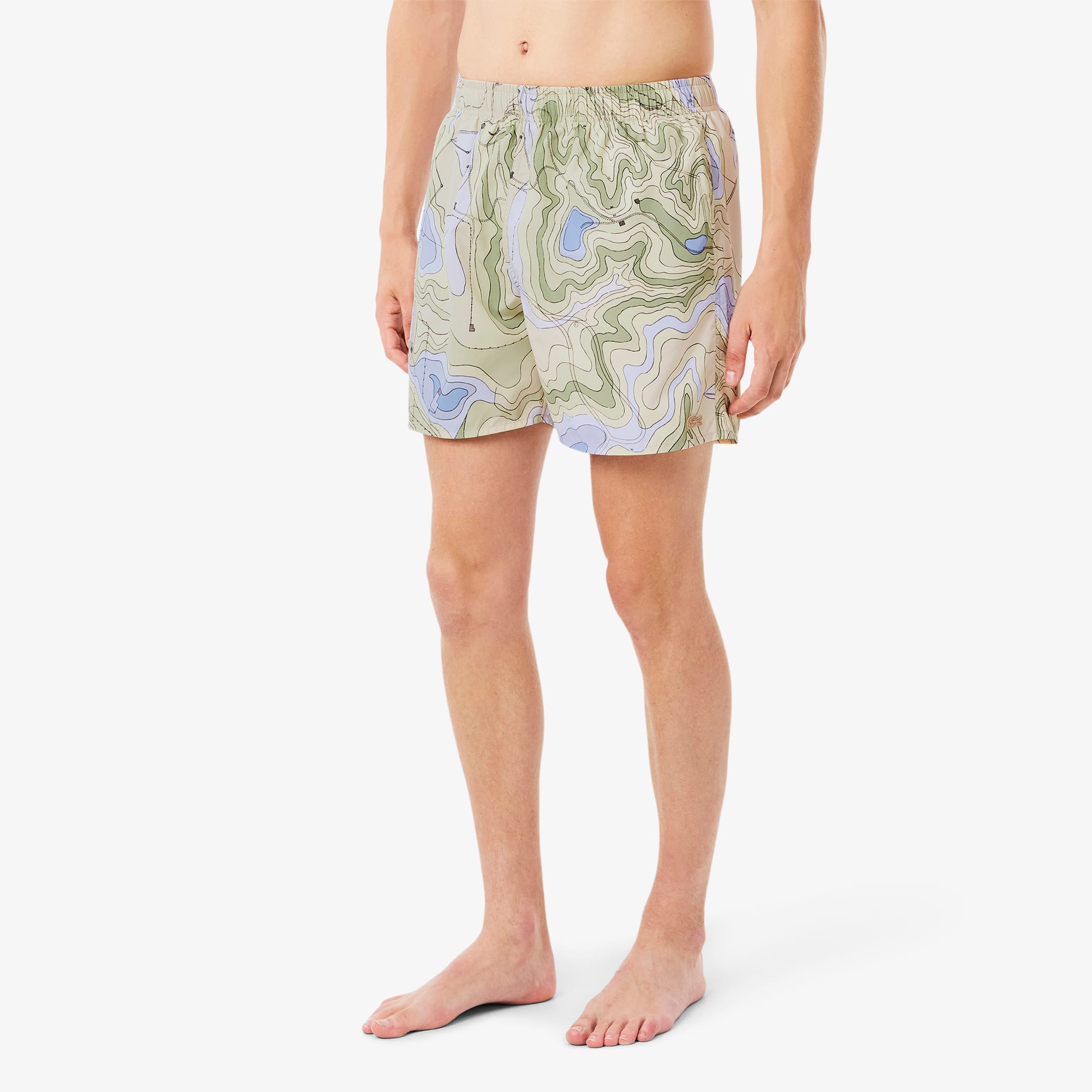 Men's Mid-Length Print Swim Trunks - Shorts & Swim - New In 2026