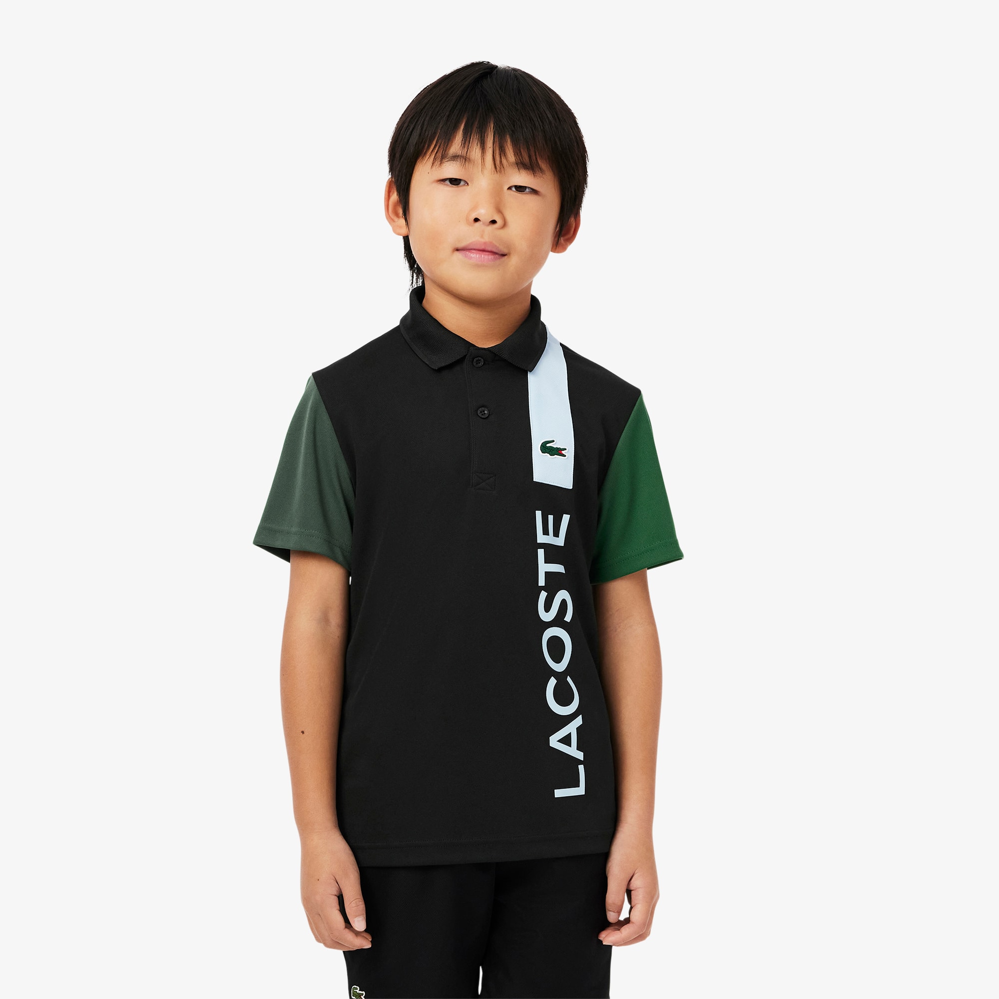 Lacoste Kids' Ultra Dry Piqué Tennis Polo