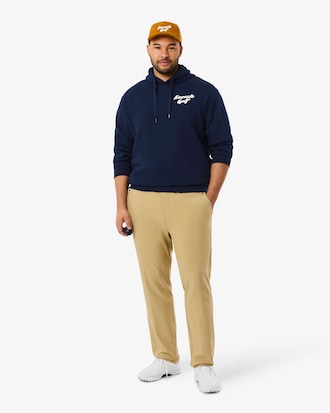 Men's Printed Fleece Golf Hoodie