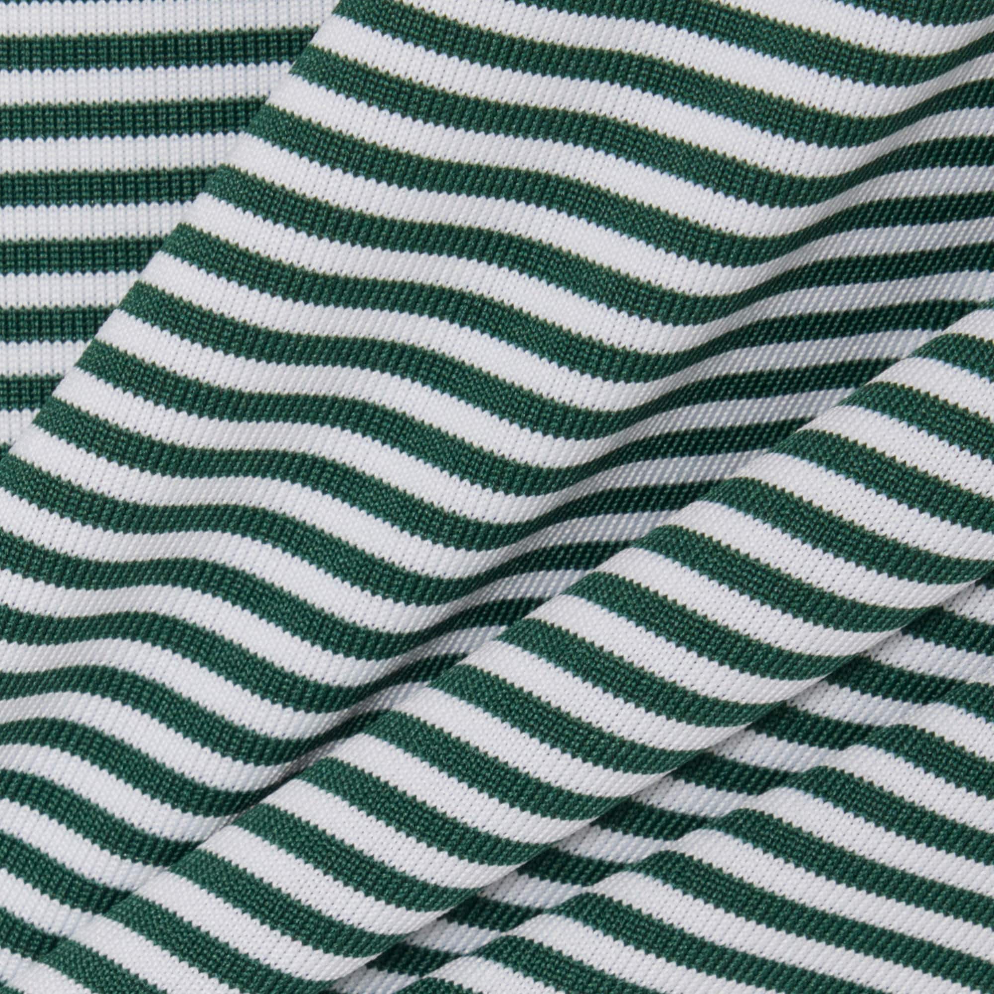 Ultra Dry Striped Golf Polo Shirt